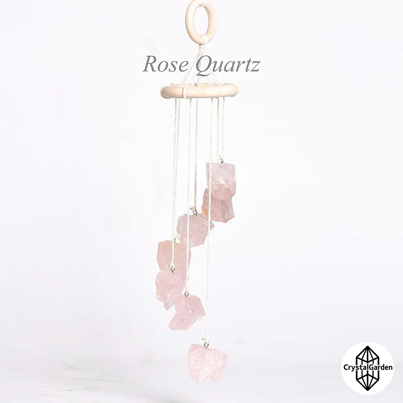Crystal Raw Stone Wind Chime - Image 11