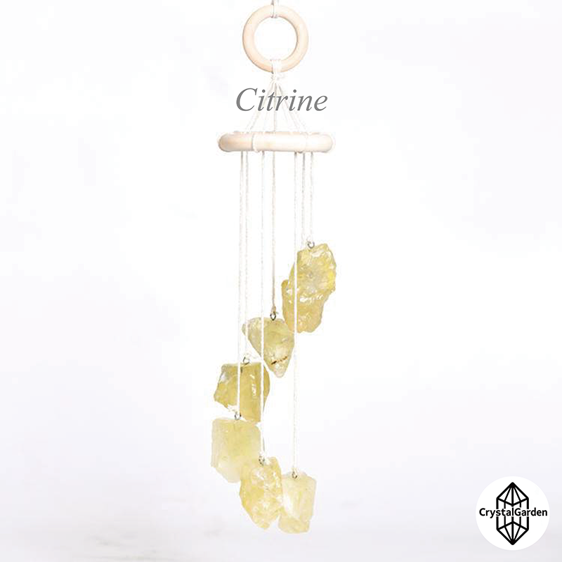 Crystal Raw Stone Wind Chime - Image 10