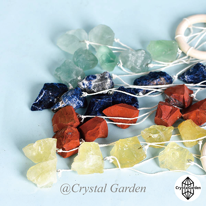 Crystal Raw Stone Wind Chime - Image 4