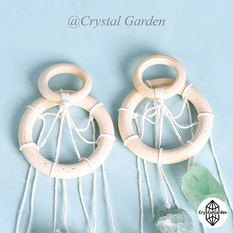 Crystal Raw Stone Wind Chime - Image 5