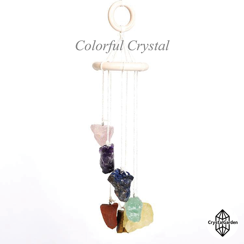 Crystal Raw Stone Wind Chime - Image 13