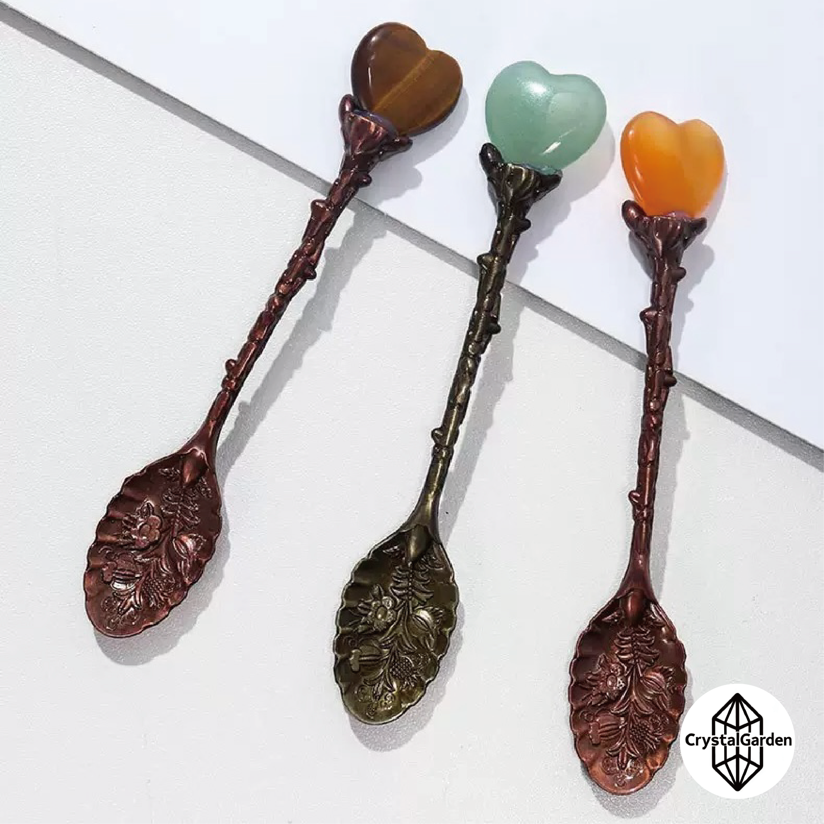 Crystal Heart-shaped Dessert Spoon - Image 6