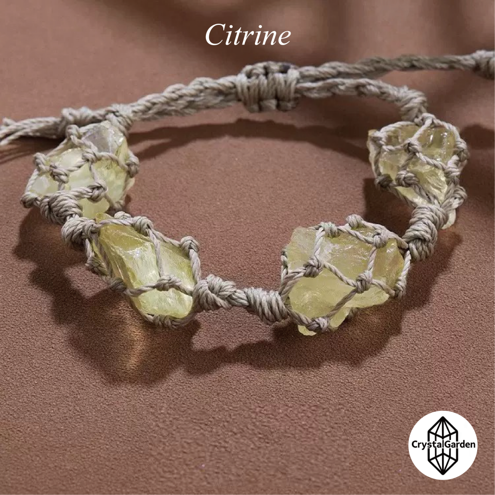 Natural Crystal Raw Stone bracelet - Image 7