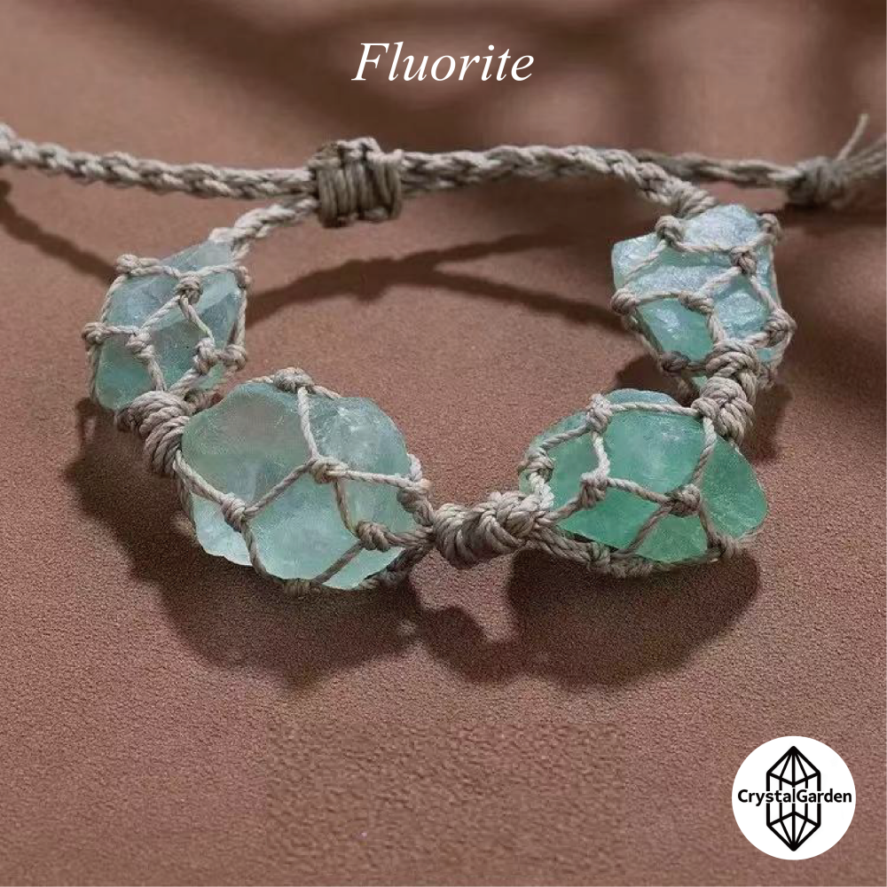 Natural Crystal Raw Stone bracelet - Image 8