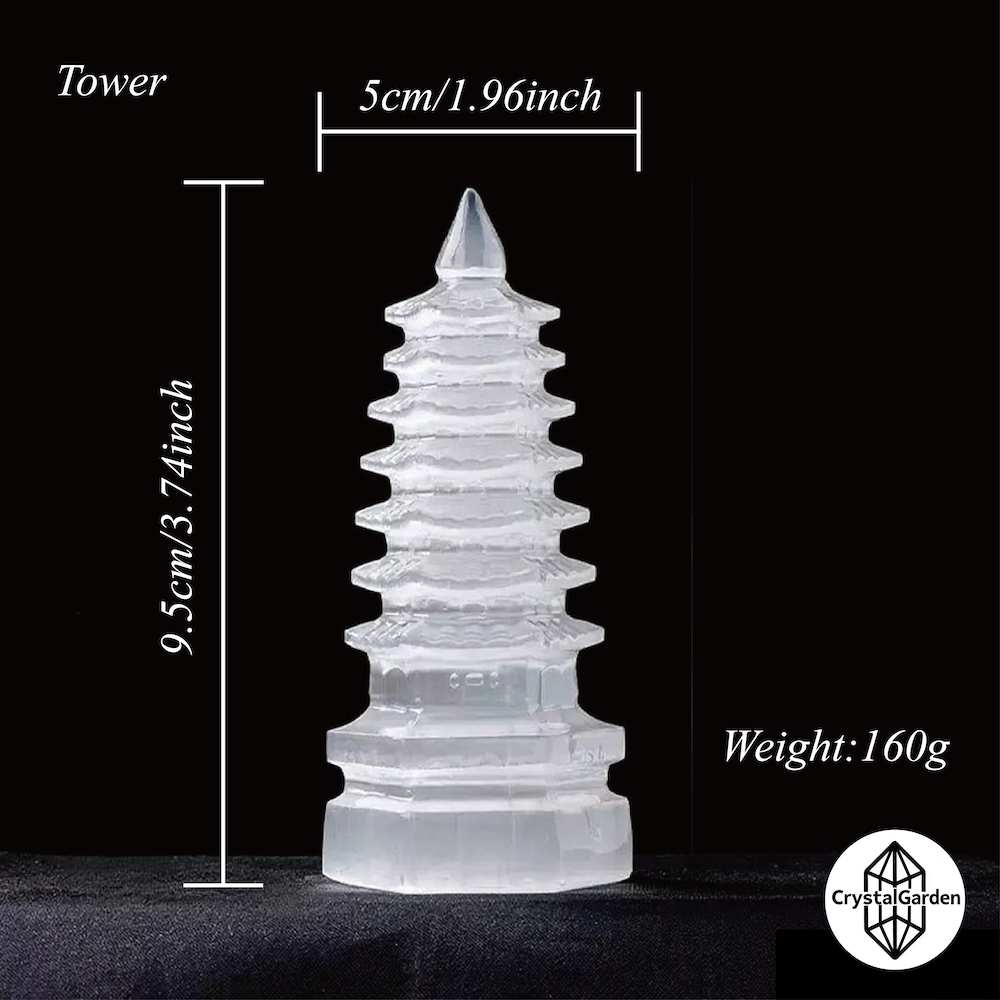 Selenite Carving Family - Image 10