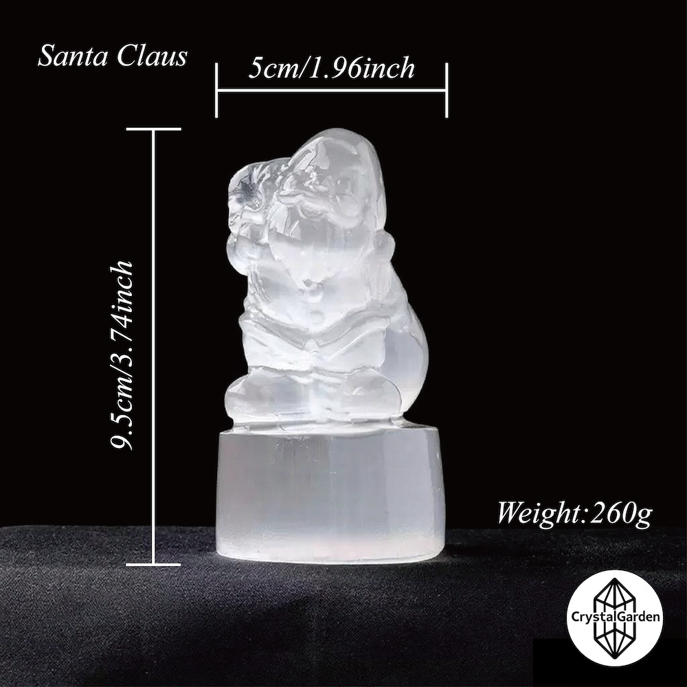 Selenite Carving Family - Image 13