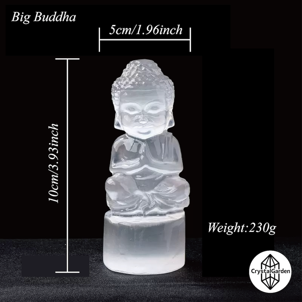 Selenite Carving Family - Image 15